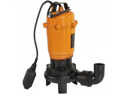 Насос погружной дренажно-фекальный Powercraft WQCD 1800f (улучшенный нож, нержавеющий вал)