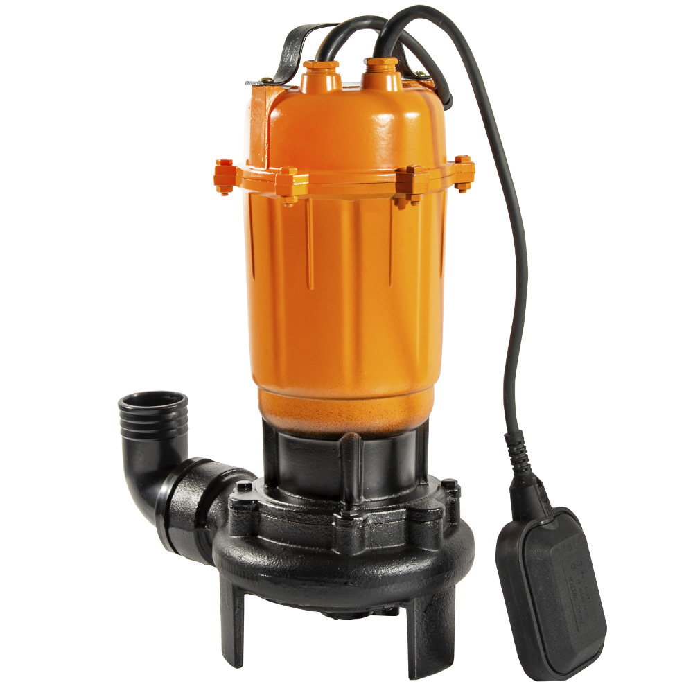 Купить Насос погружной дренажно-фекальный Powercraft WQCD 1800f (улучшенный нож, нержавеющий вал)